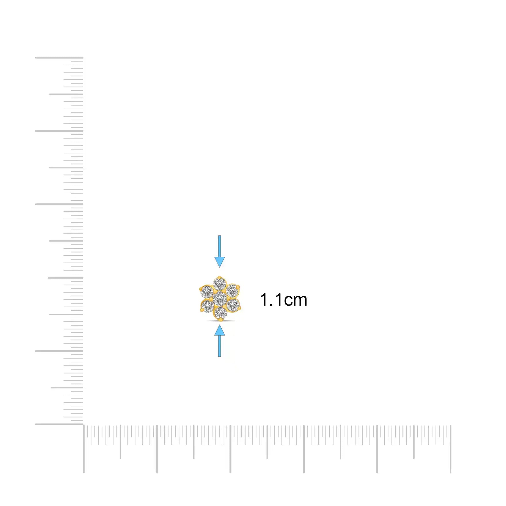 PKT STONE STUD PSST532W-001