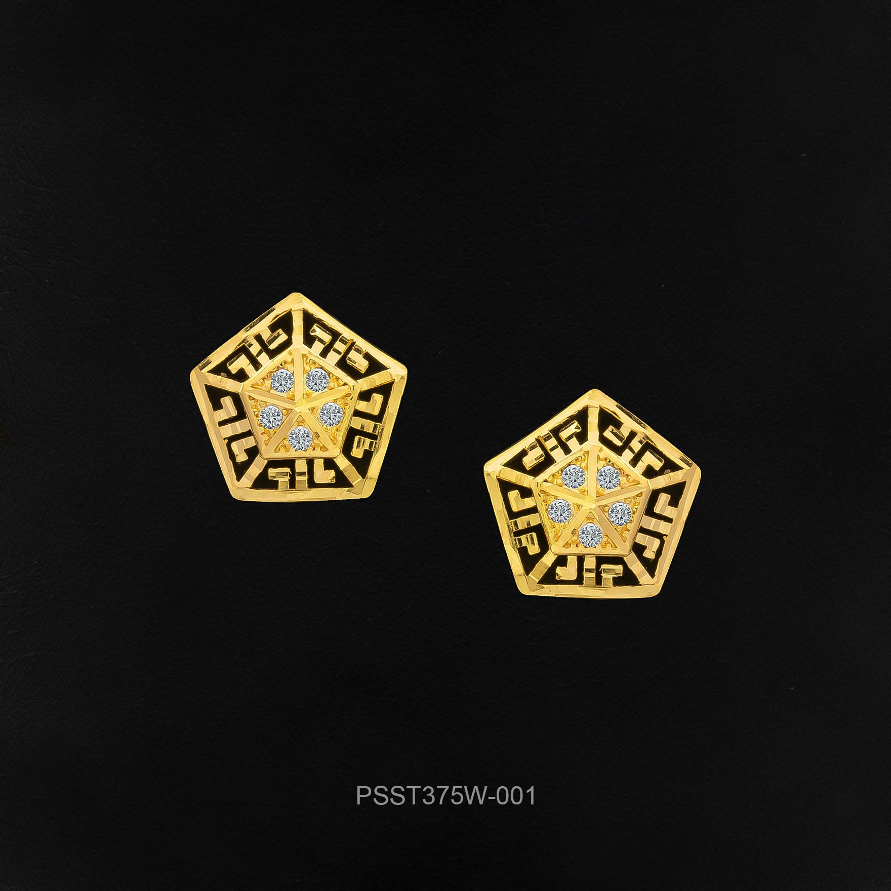 Stone Earring PSST375W-001
