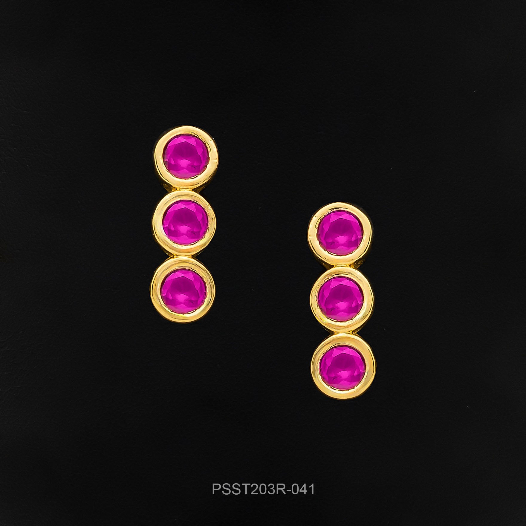 Stone Earring PSST203R-041