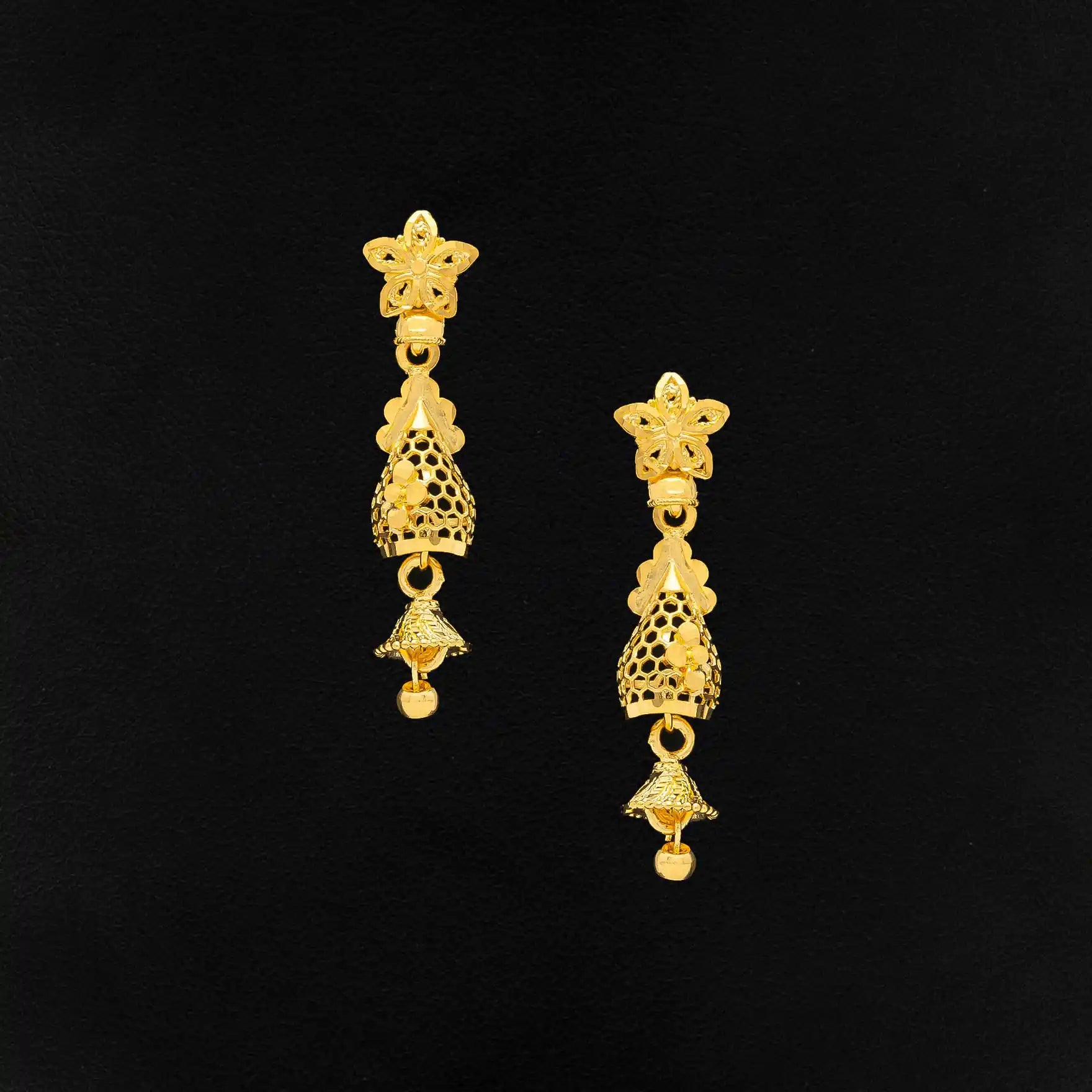 GOLDEN HANGING STUD PGHST131-041
