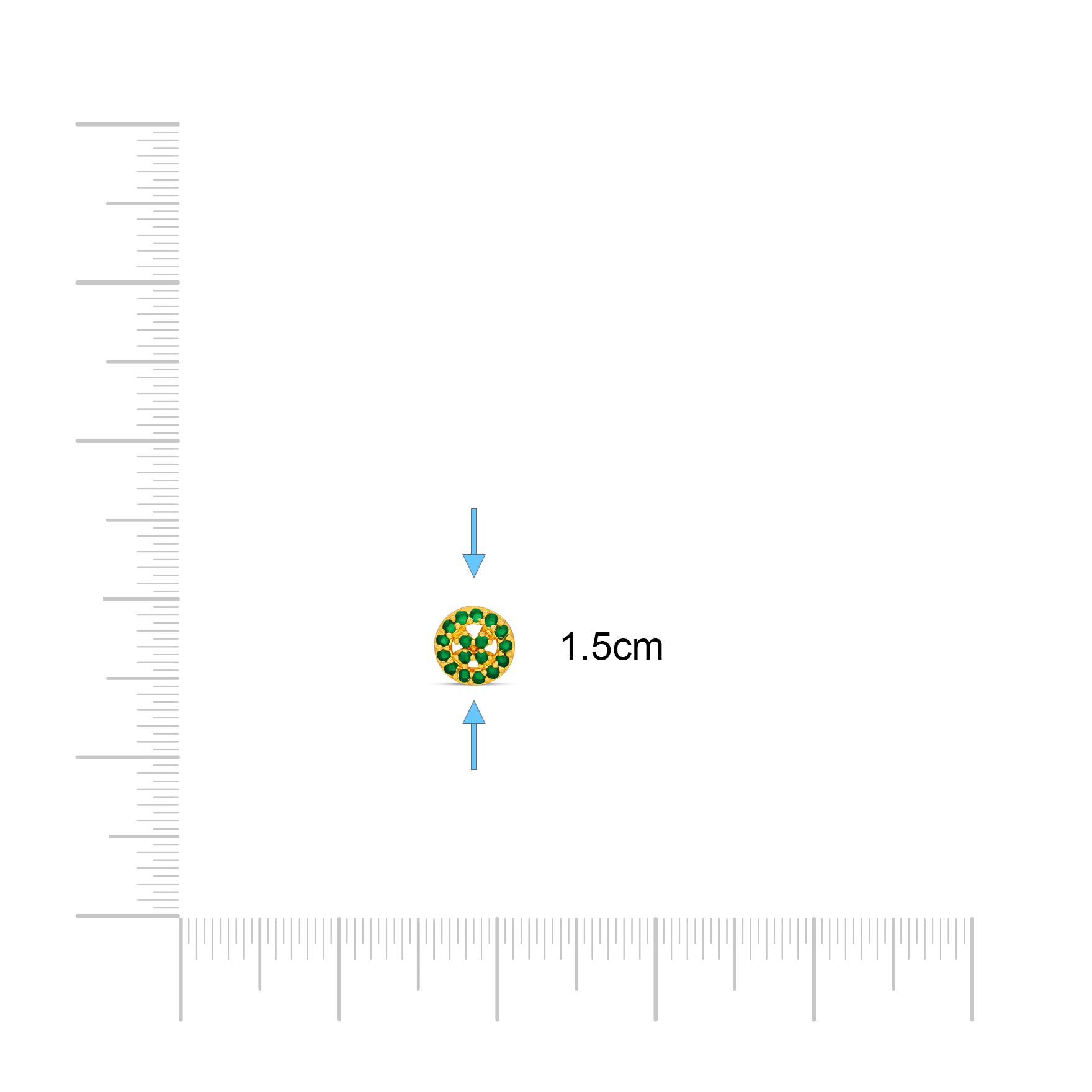 PKT STONE STUD PSST503G-001