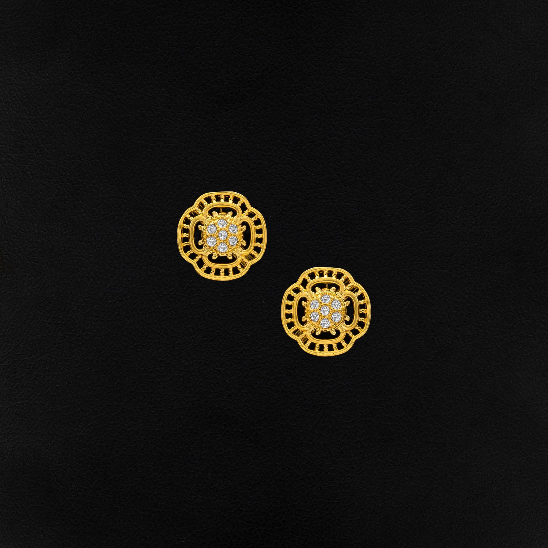 STONE EARRING PSST376W-001