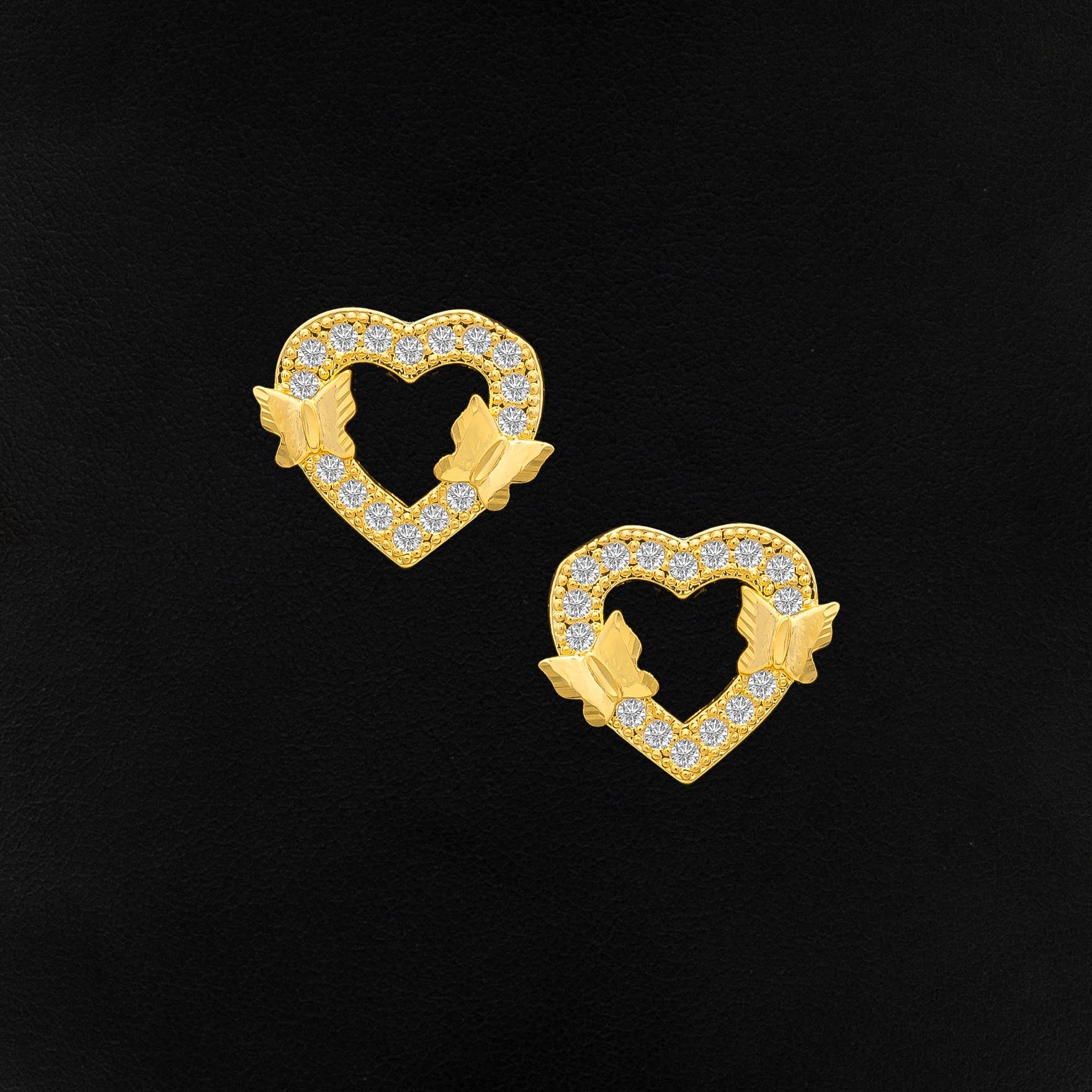 STONE EARRING PSST370W-001