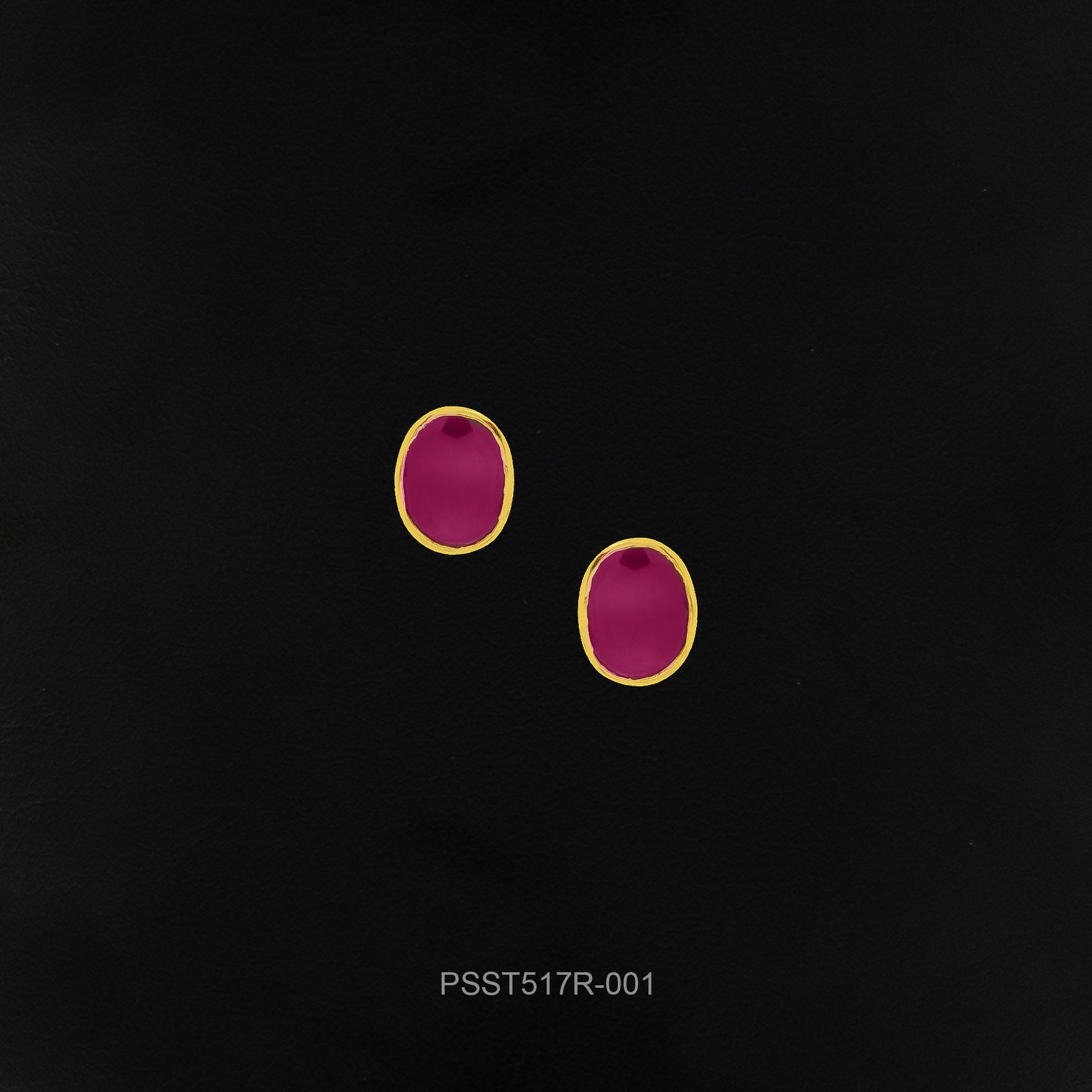 STONE EARRING PSST517R-001