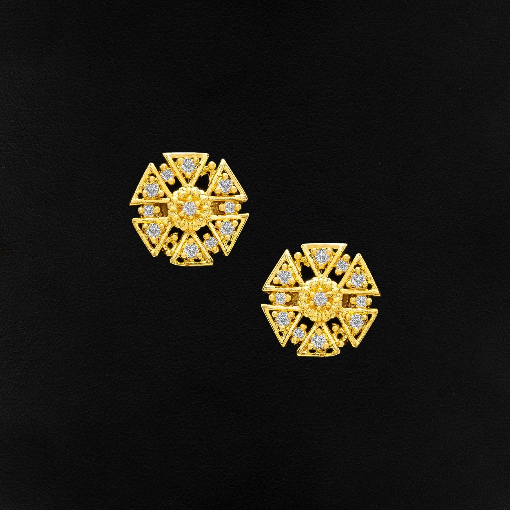 STONE EARRING PSST365W-001