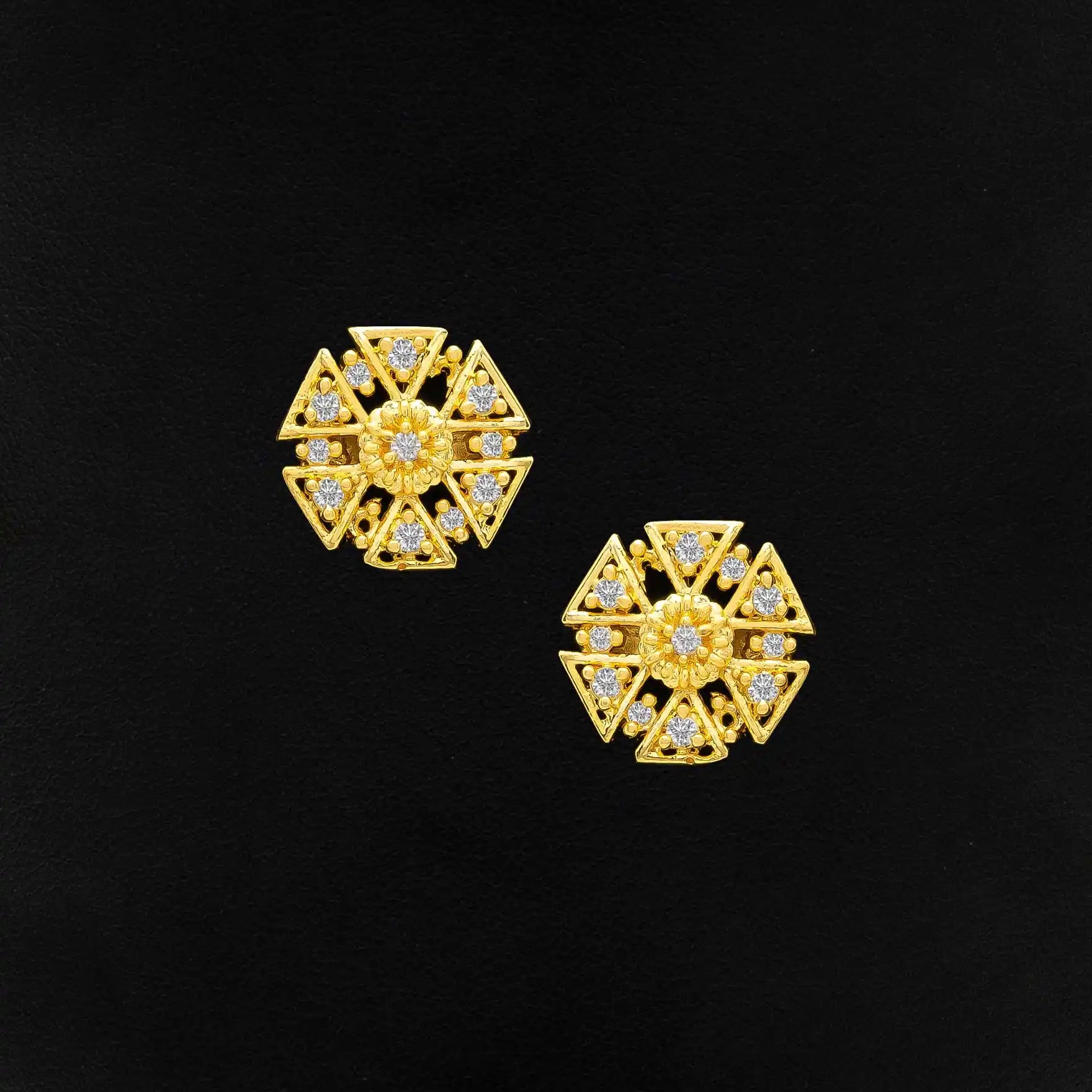 STONE EARRING PSST365W-001