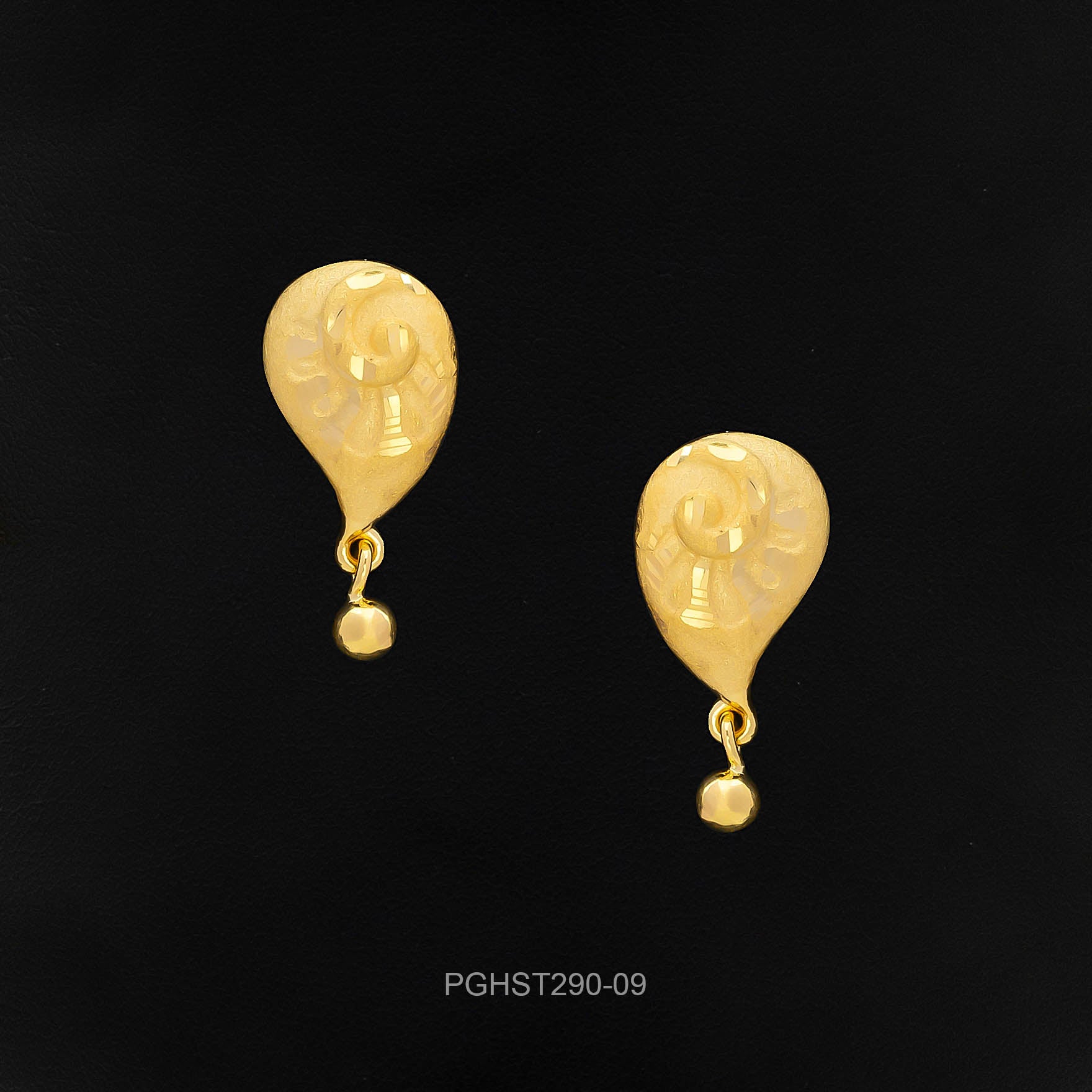 GOLDEN HANGING STUD PGHST290-09