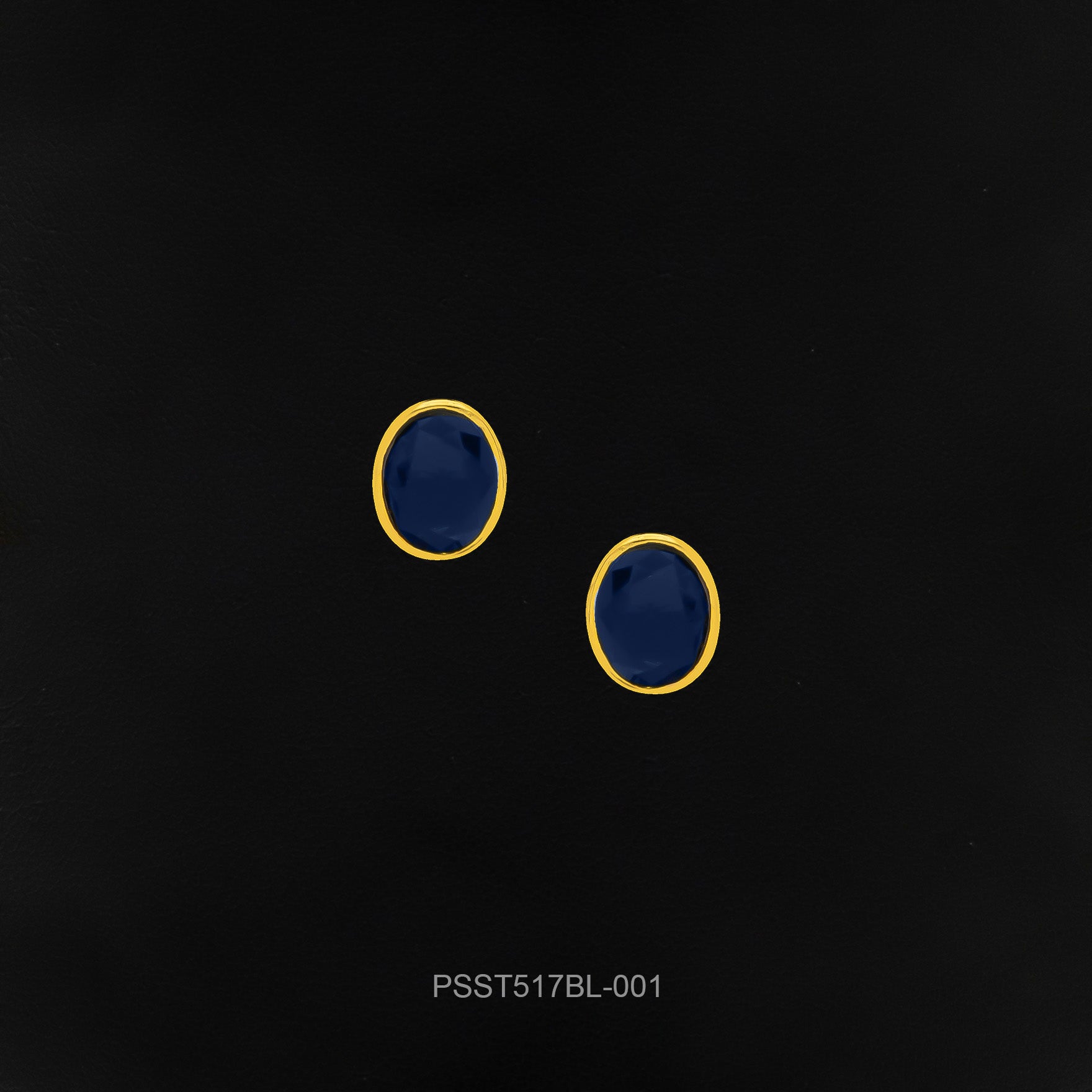 STONE EARRING PSST517BL-001
