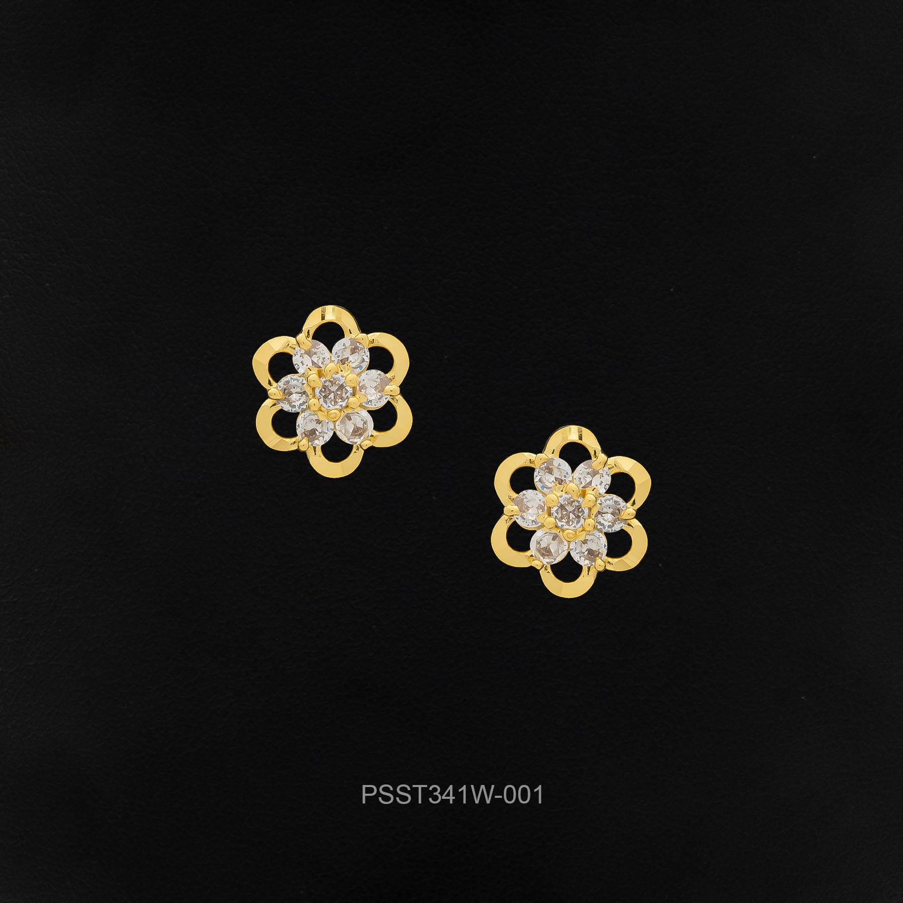 STONE EARRING PSST341W-001