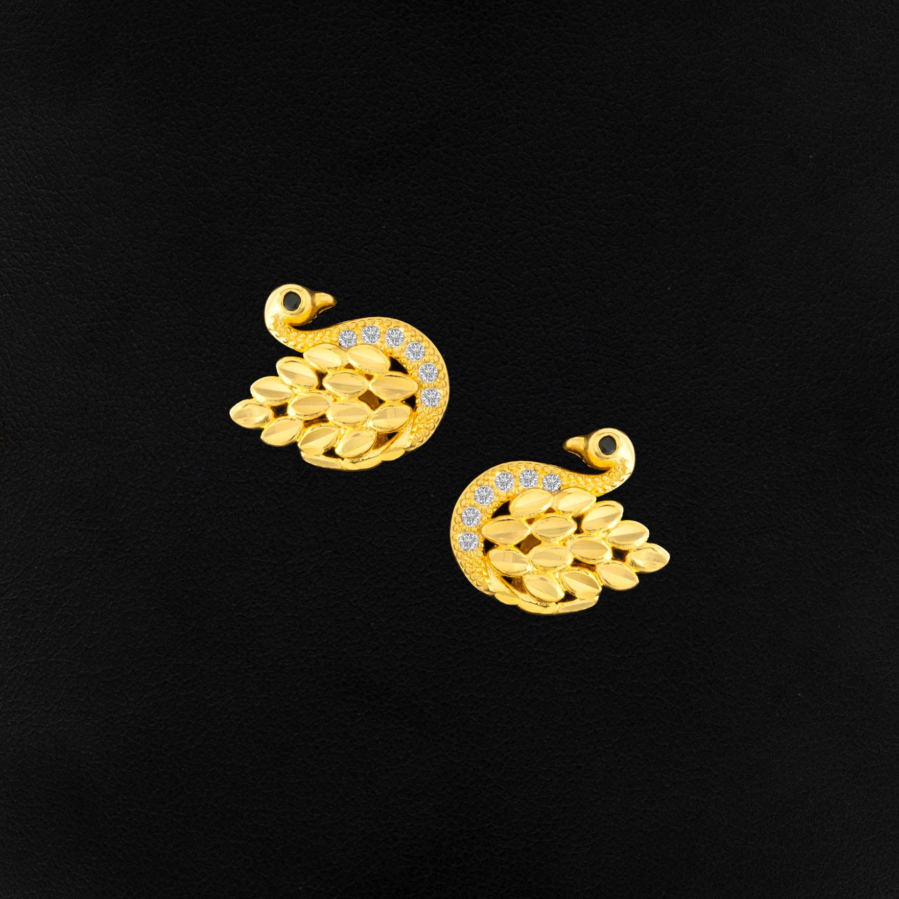 STONE EARRING PSST294WB-001