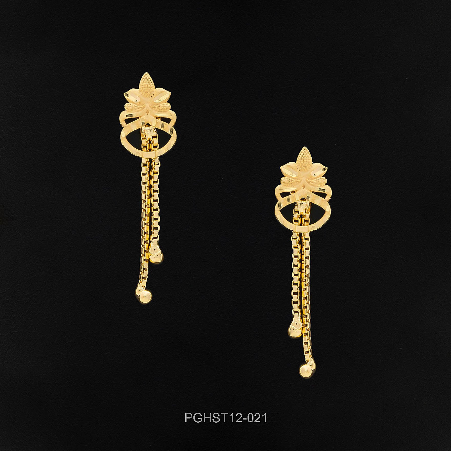 GOLDEN HANGING STUD PGHST12-021