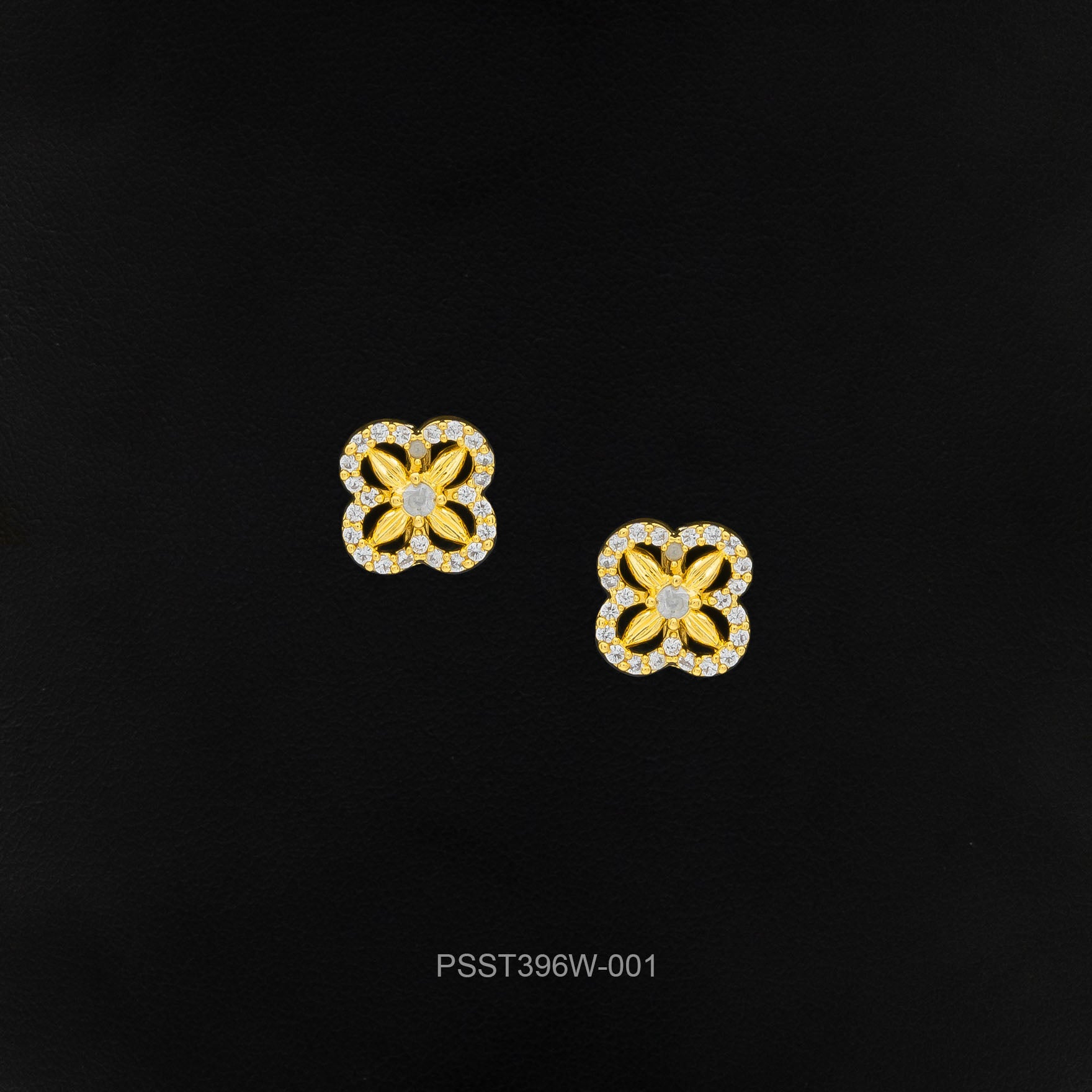 STONE EARRING PSST396W-001