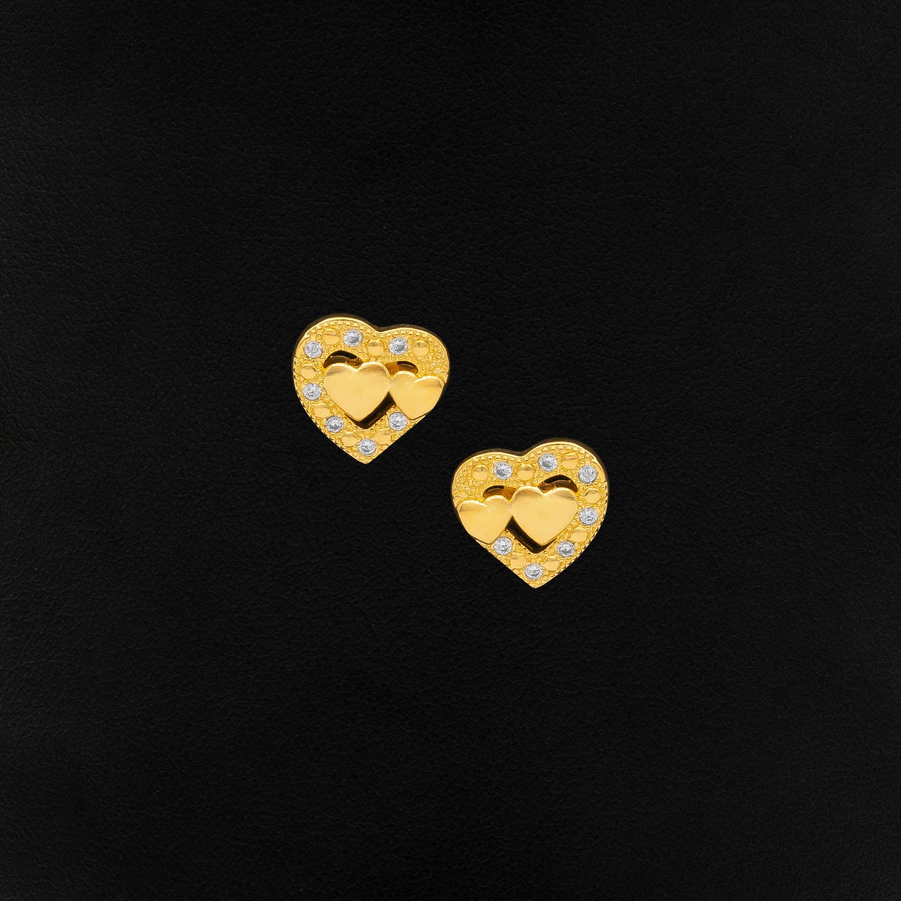 STONE EARRING PSST416W-001