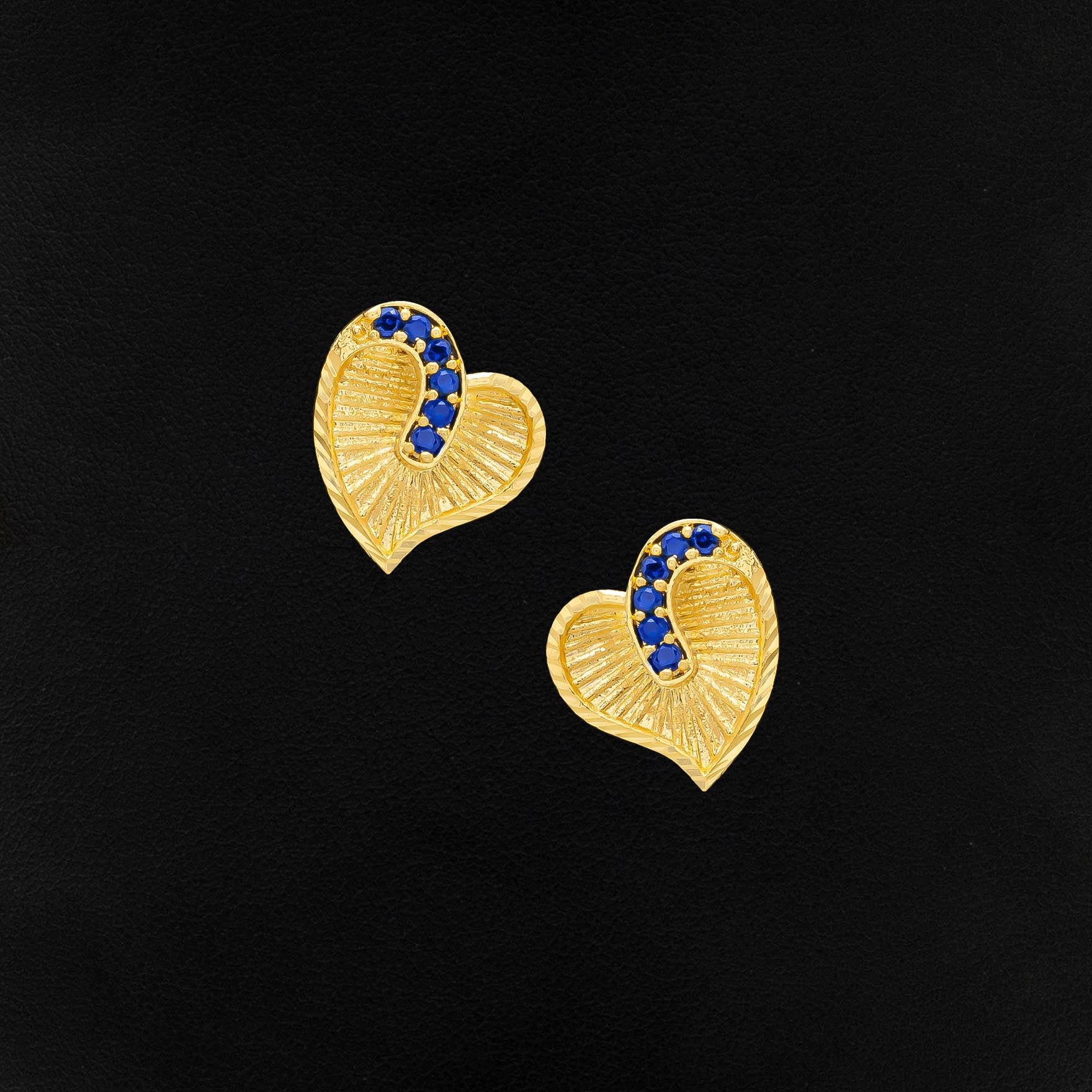 STONE EARRING PSST450BL-001