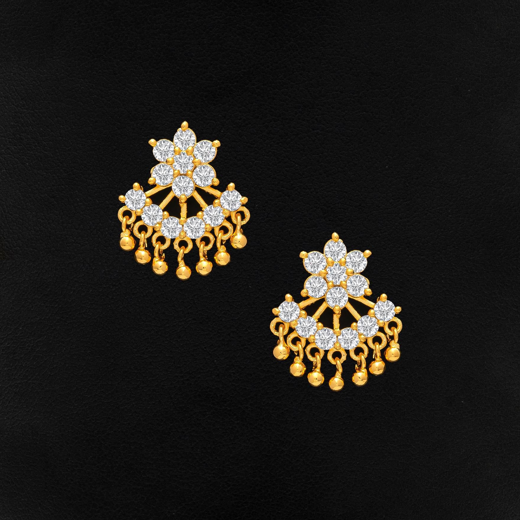 GOLDEN HANGING STUD PSHST137W-061