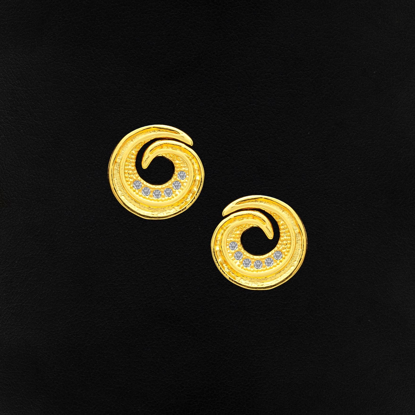 STONE EARRING PSST246W-001