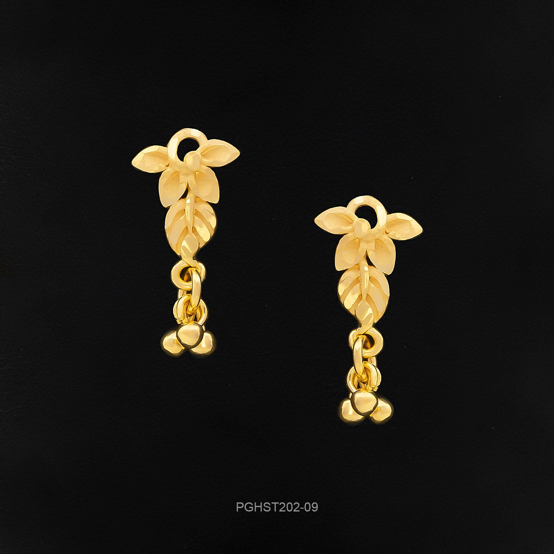 GOLDEN HANGING STUD PGHST202-09