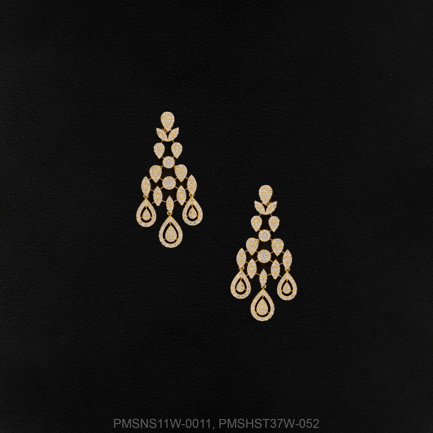 Premium Stone Necklace with Stud PMSNS11W-0011, PMSHST37W-052