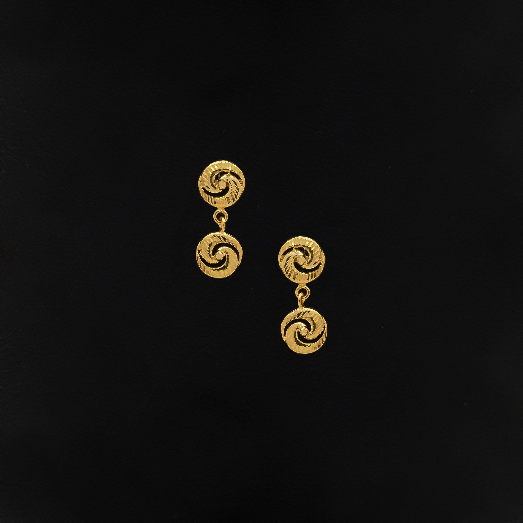 GOLDEN NECKLACE SHORT WITH GOLDEN STUD PGNS118-034, PGHST287-001