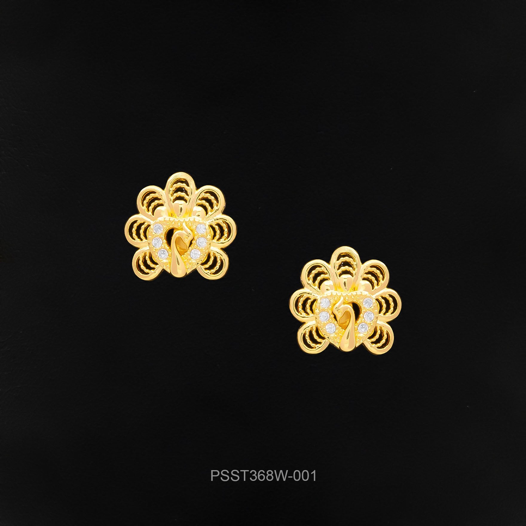 Stone Earring PSST368W-001