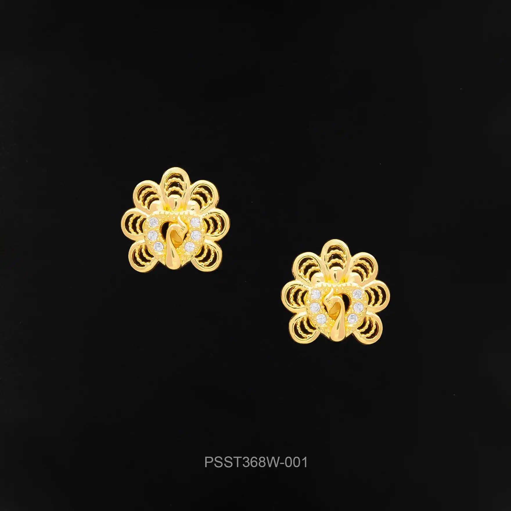 Stone Earring PSST368W-001