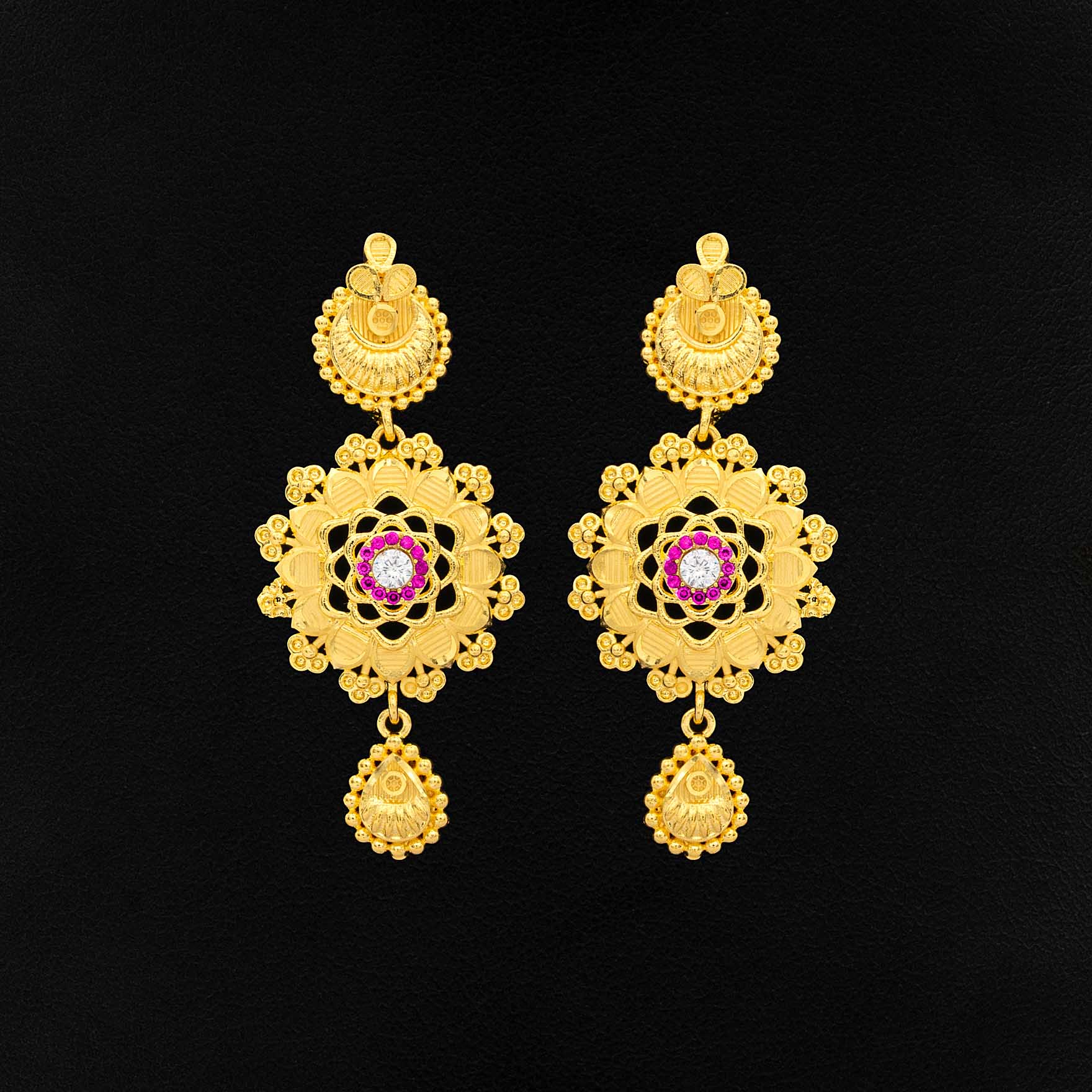 STONE NECKLACE SHORT WITH GOLDEN STUD PSNS9WR-0321, PSHST57WR-081