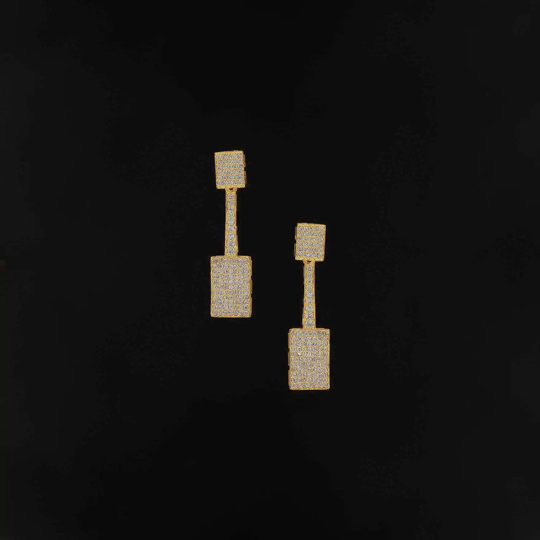 Premium Stone Necklace Short With Stud PMSNS6W-0021, PMSHST16W-052