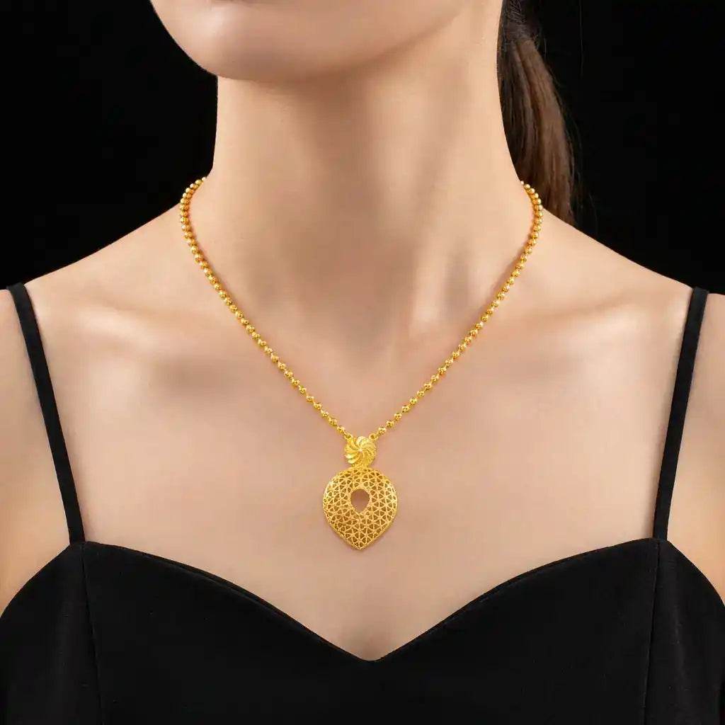 GOLDEN NECKLACE PGNS121-034