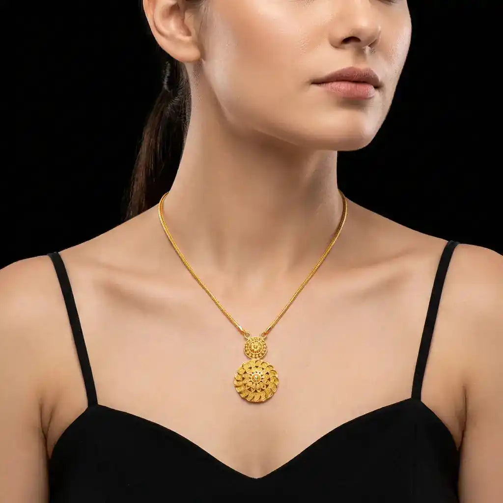 GOLDEN NECKLACE PGNS125-034