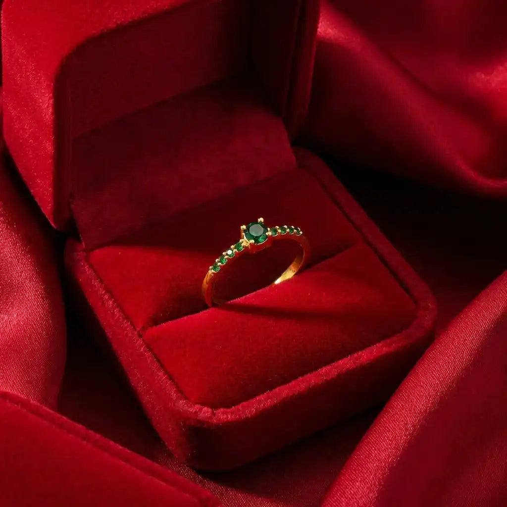 GOLDEN STONE RING PSR35G-041