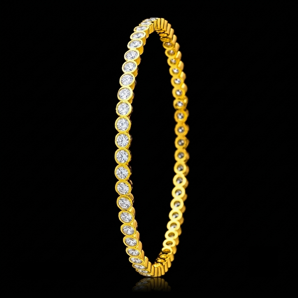 Stone Bangle PSB26G-002