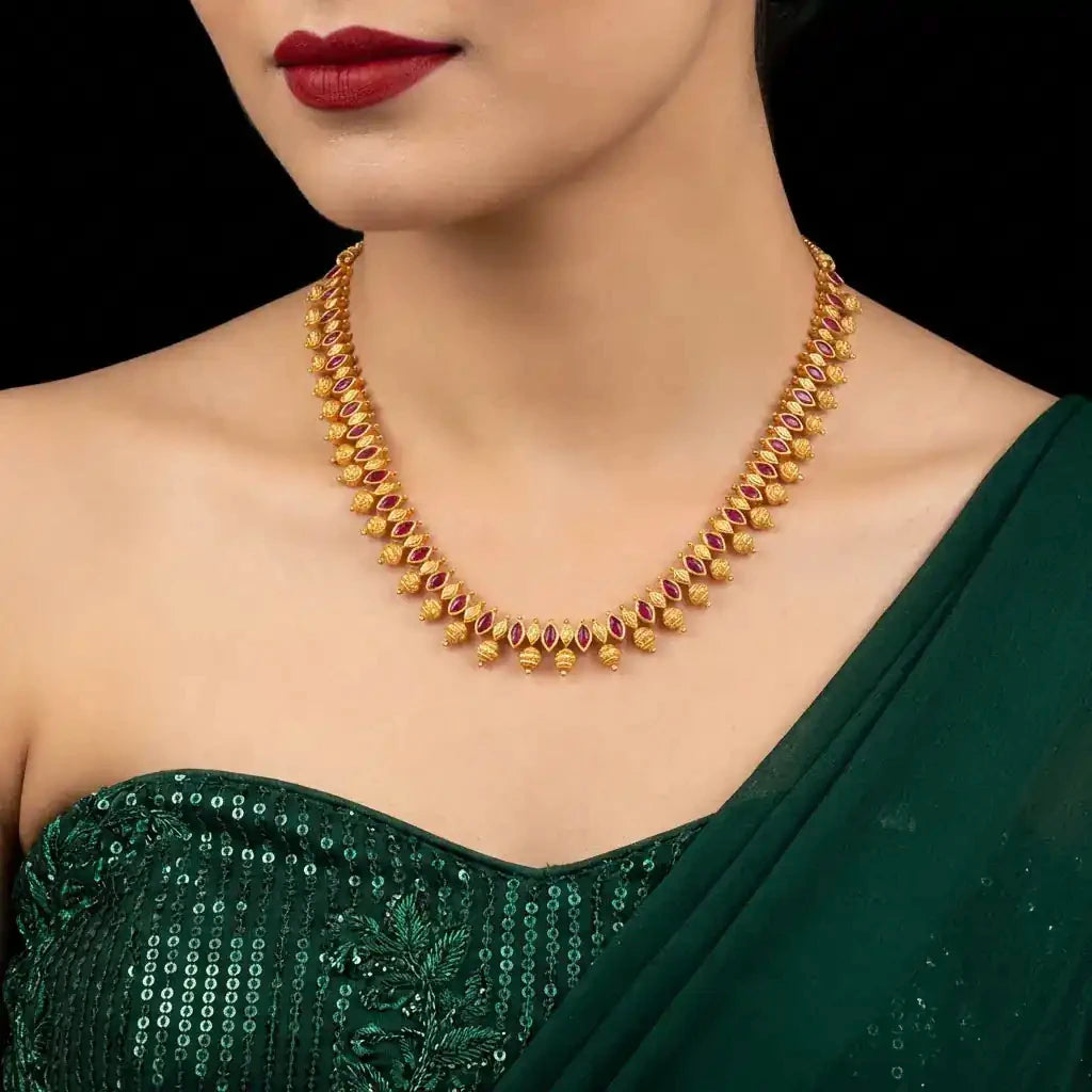 Gheru Necklace PSGRNSSR24R-036