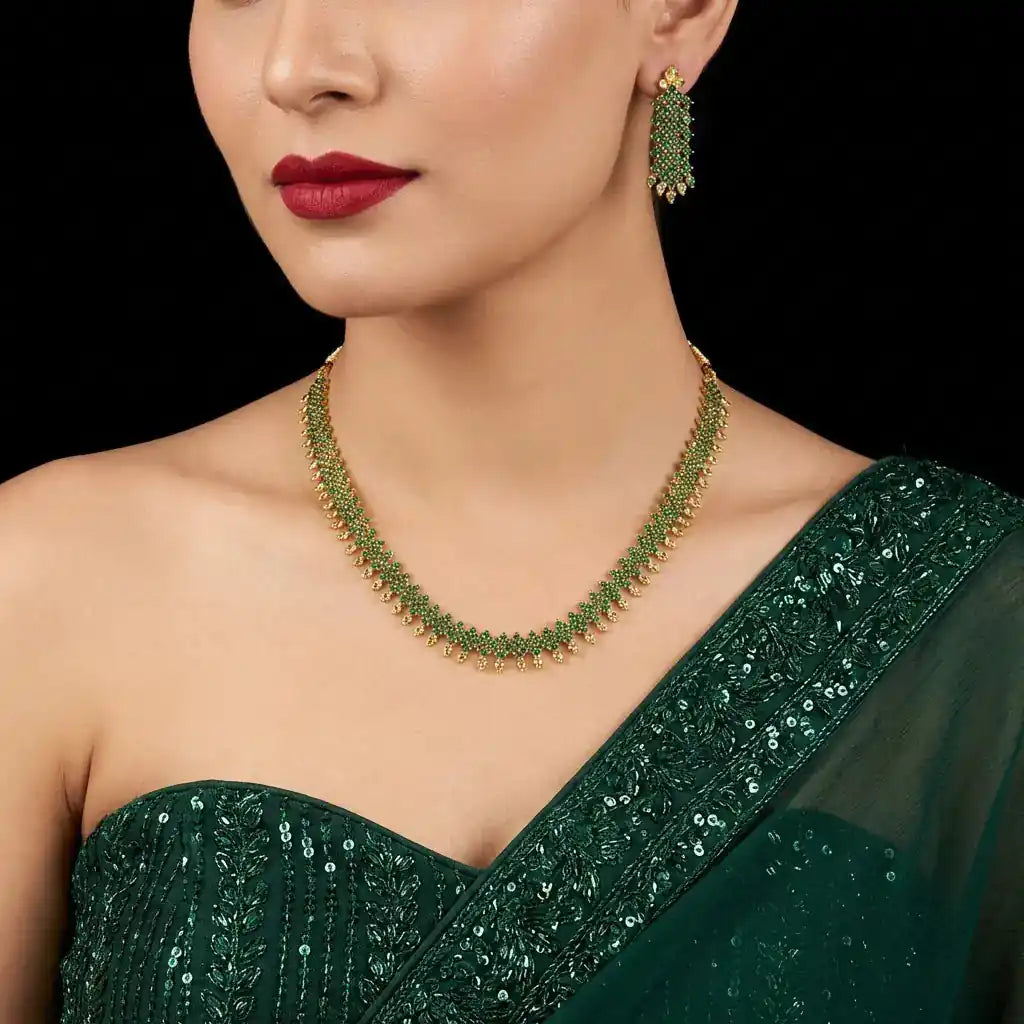 Gold Necklace PMSNS17G-007, PMSHST20G-002
