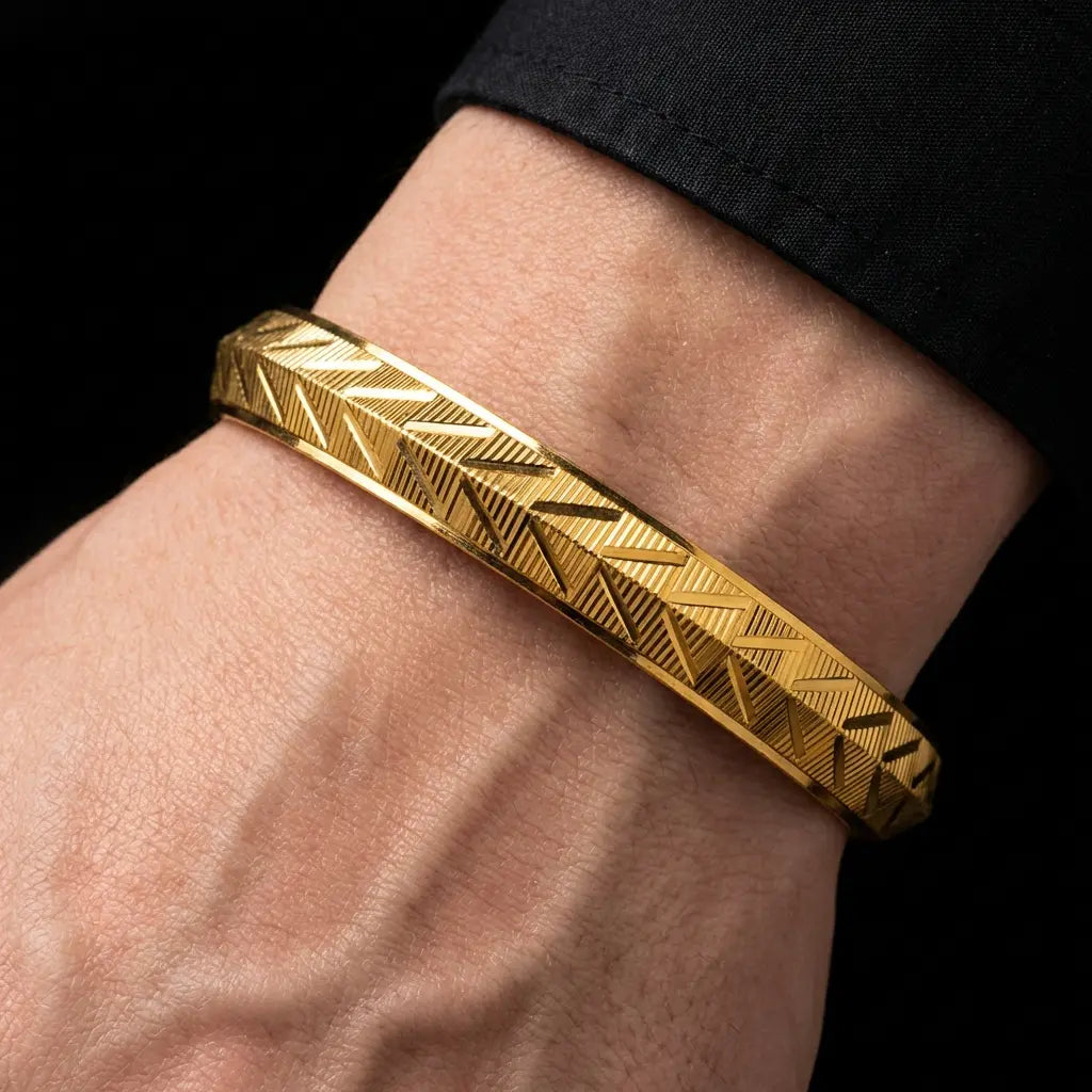 Golden Gents Bangle PGGB8-056