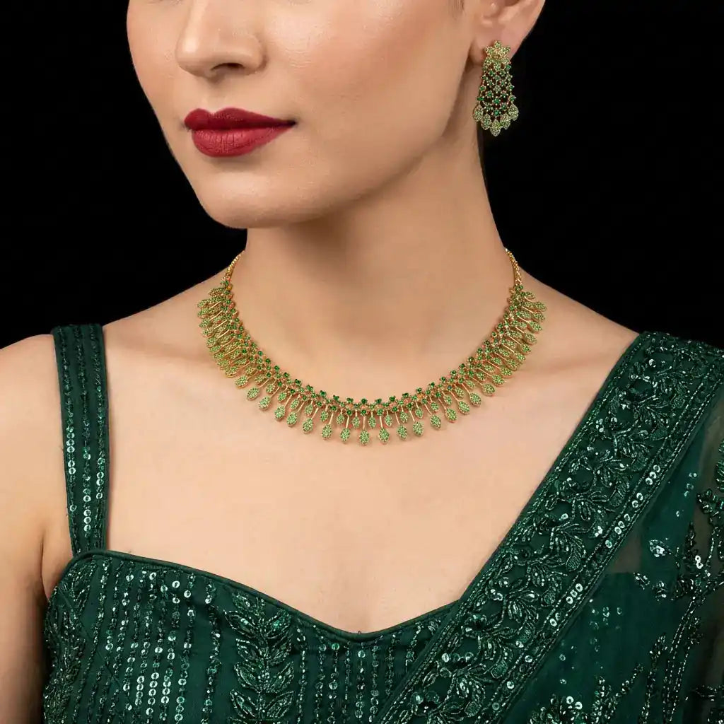 Golden Necklace PMNS8G-009, PMSHST22G-002