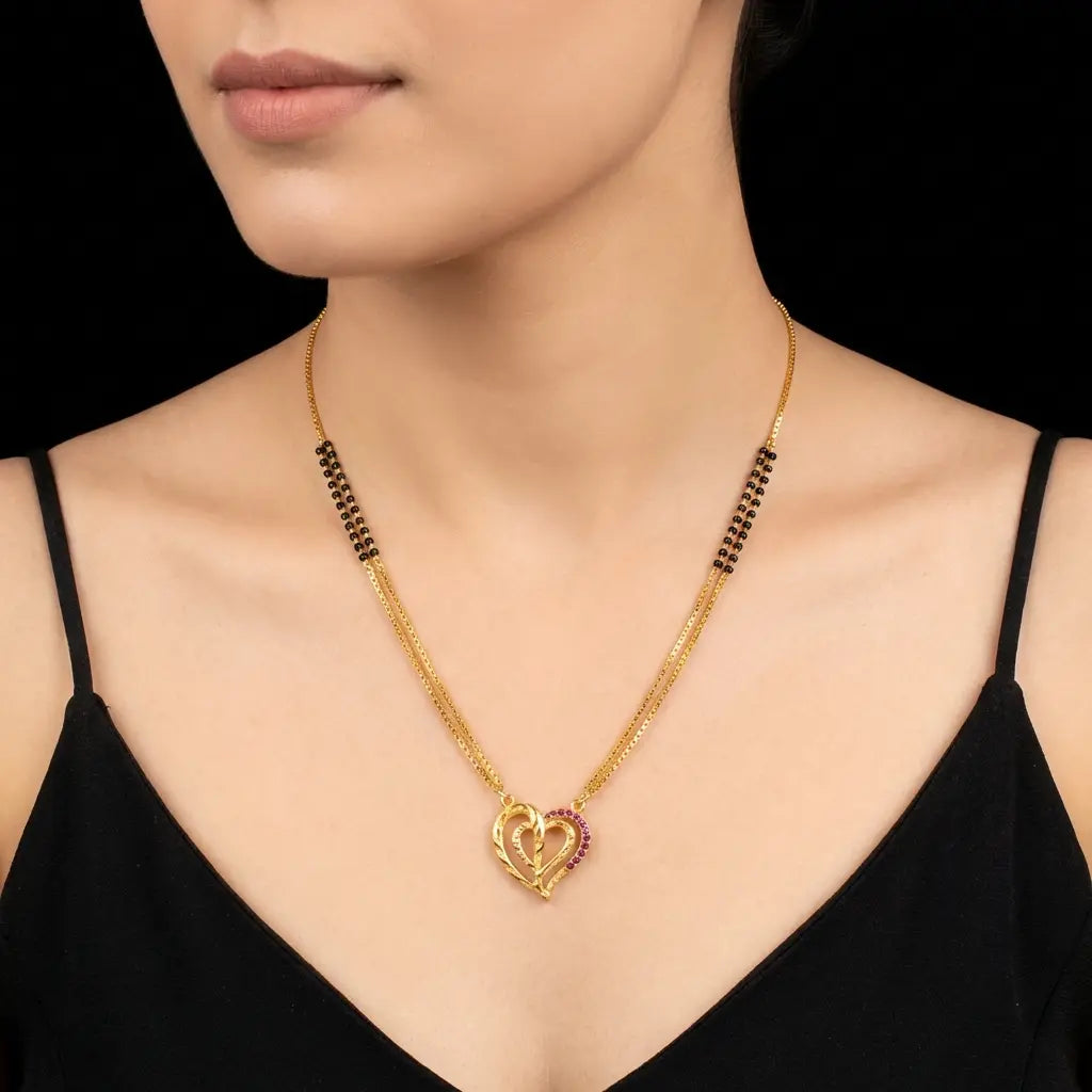 Karimani (Mangalsutra) chain PLKM1R-6-004