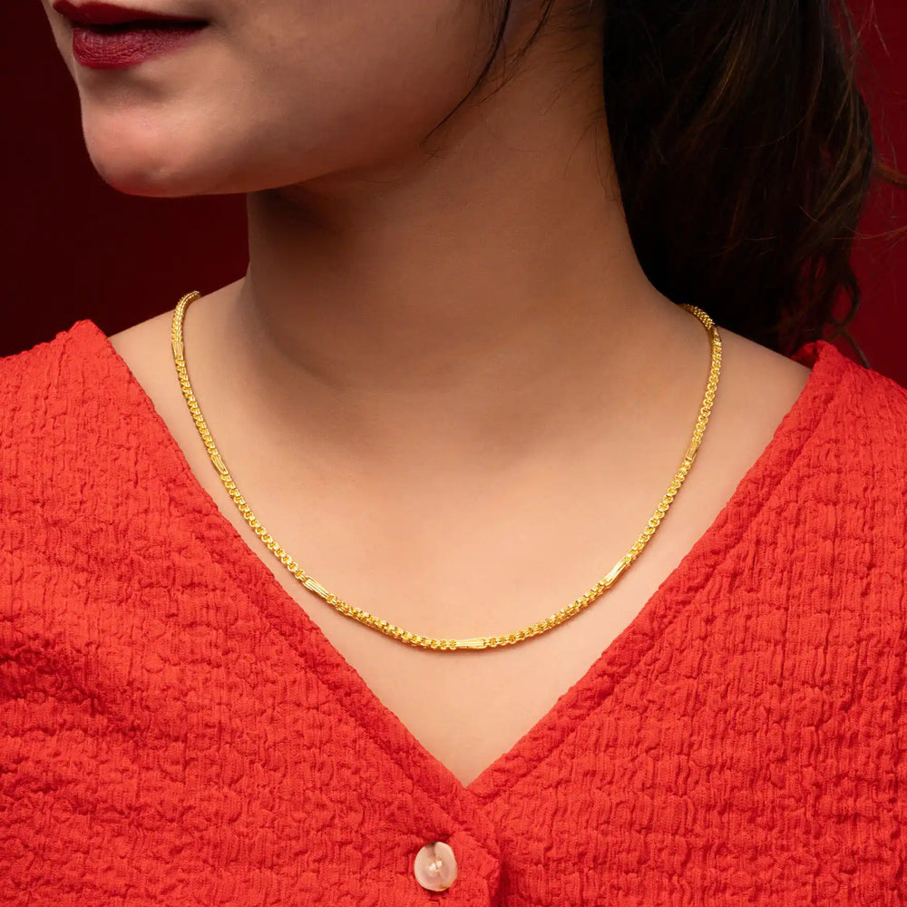 Chain PCH59 — Gold Plated Jewellery | Parakkat Jewels