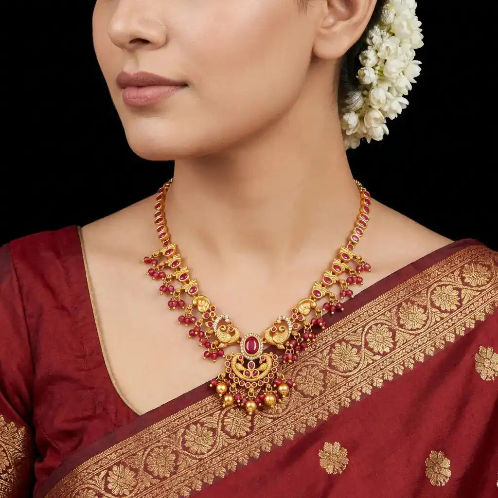 PKT Stone GHERU NECKLACE PSGRNSSR107WR-036