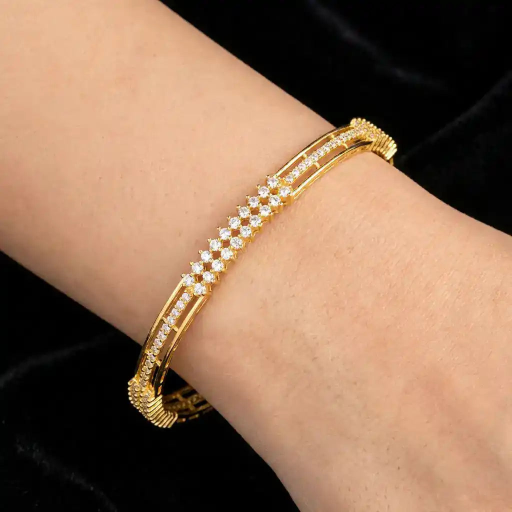 PREMIUM STONE BANGLE PMSB11W-004