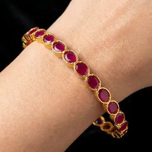 PREMIUM STONE BANGLE PMSB2R-055
