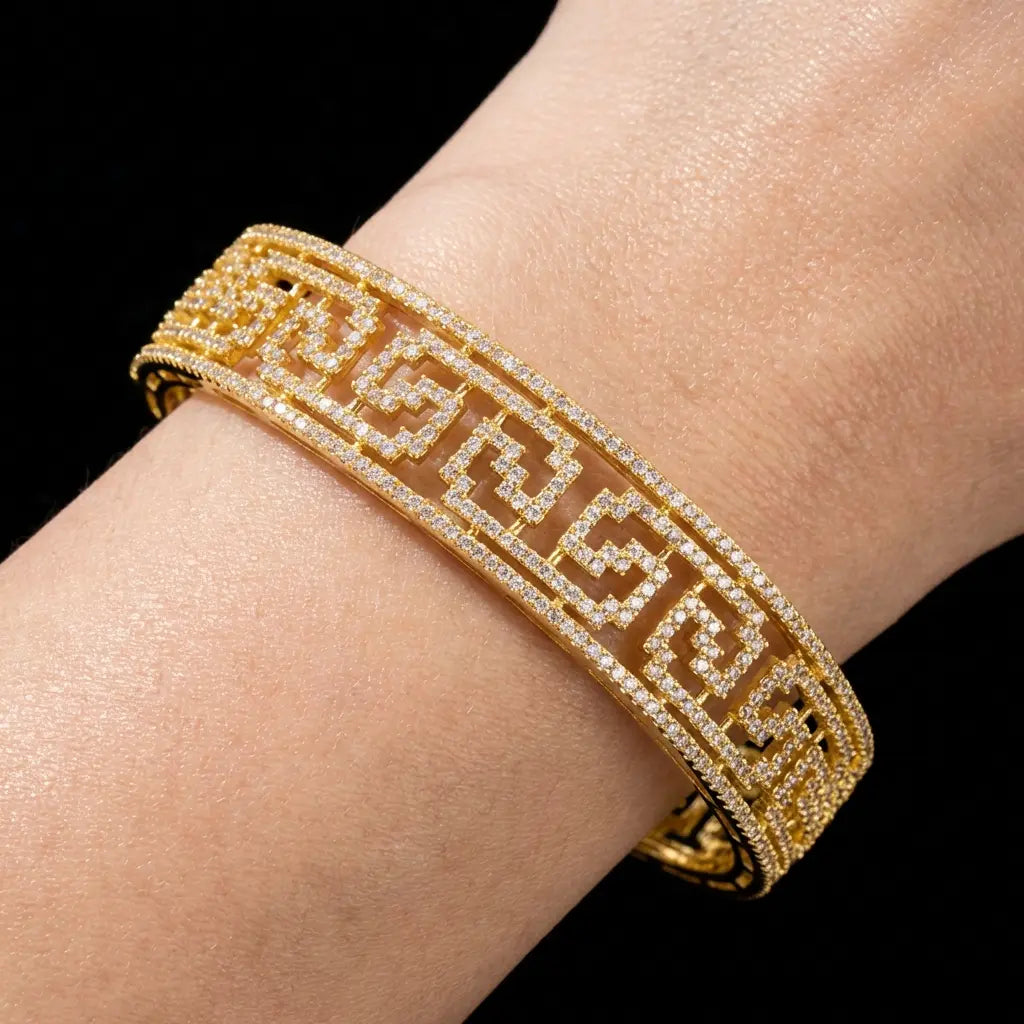 PREMIUM STONE BANGLE PMSB31W-006