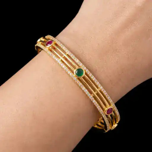 PREMIUM STONE BANGLE PMSB38WRG-006