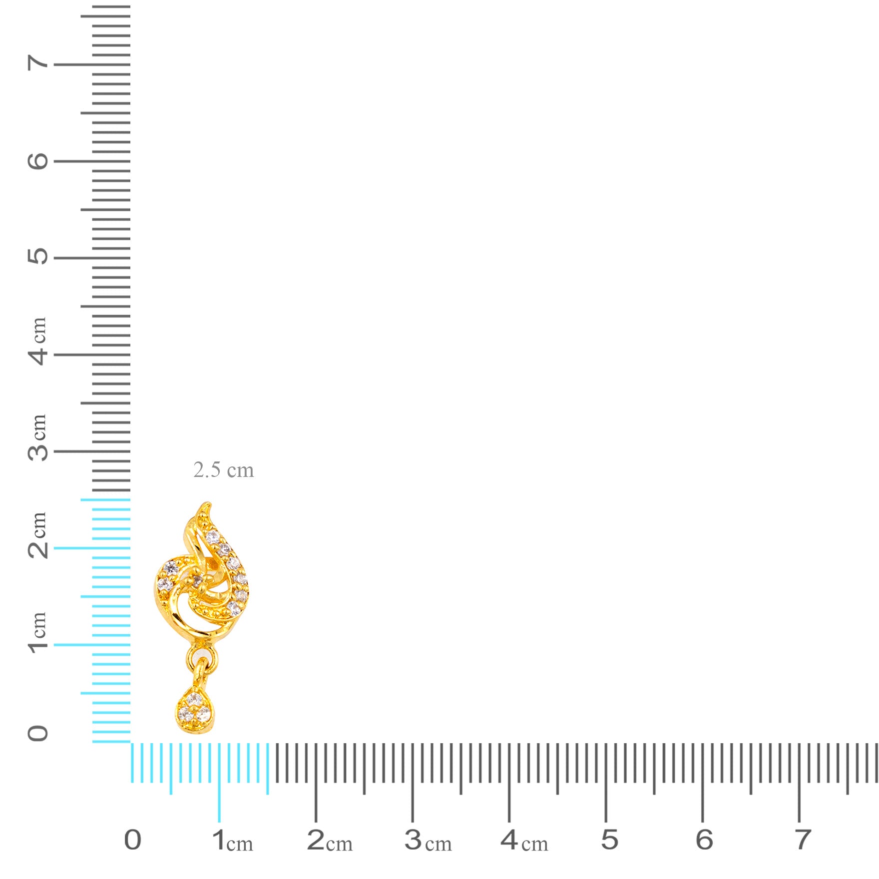 Stone earring PSHST105W-001