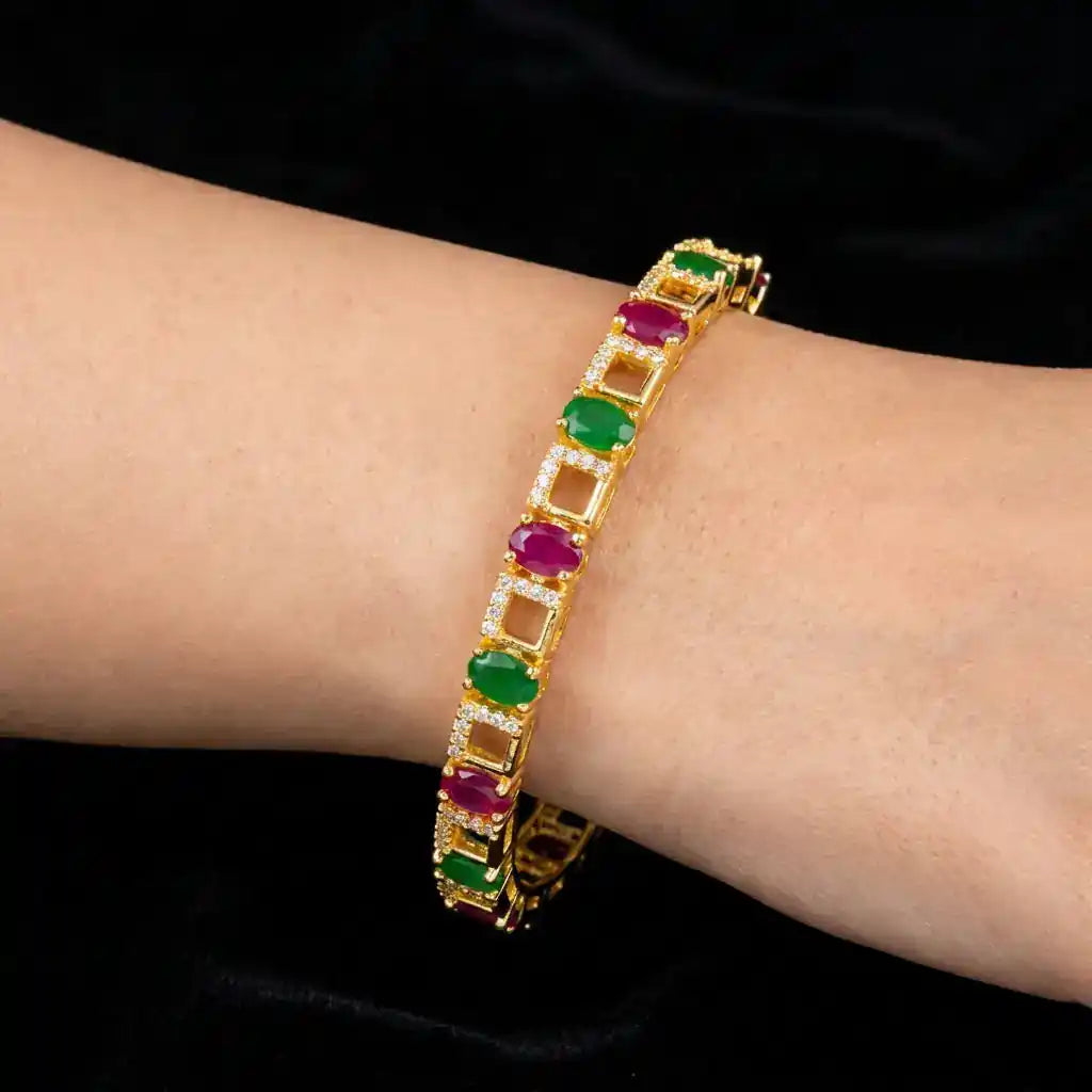 Premium Stone Bangle PMSB1WRG-055