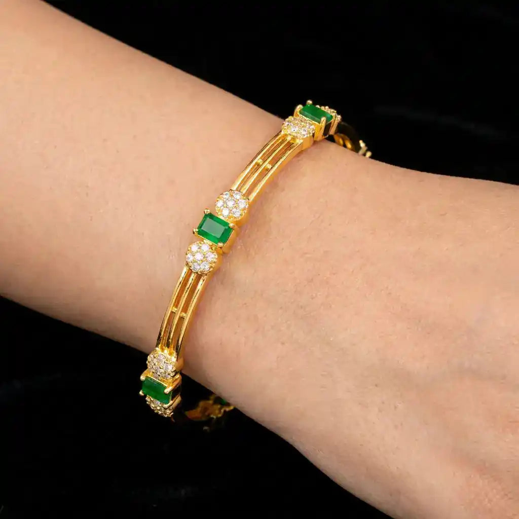 Premium Stone Bangle PMSB7WG-005