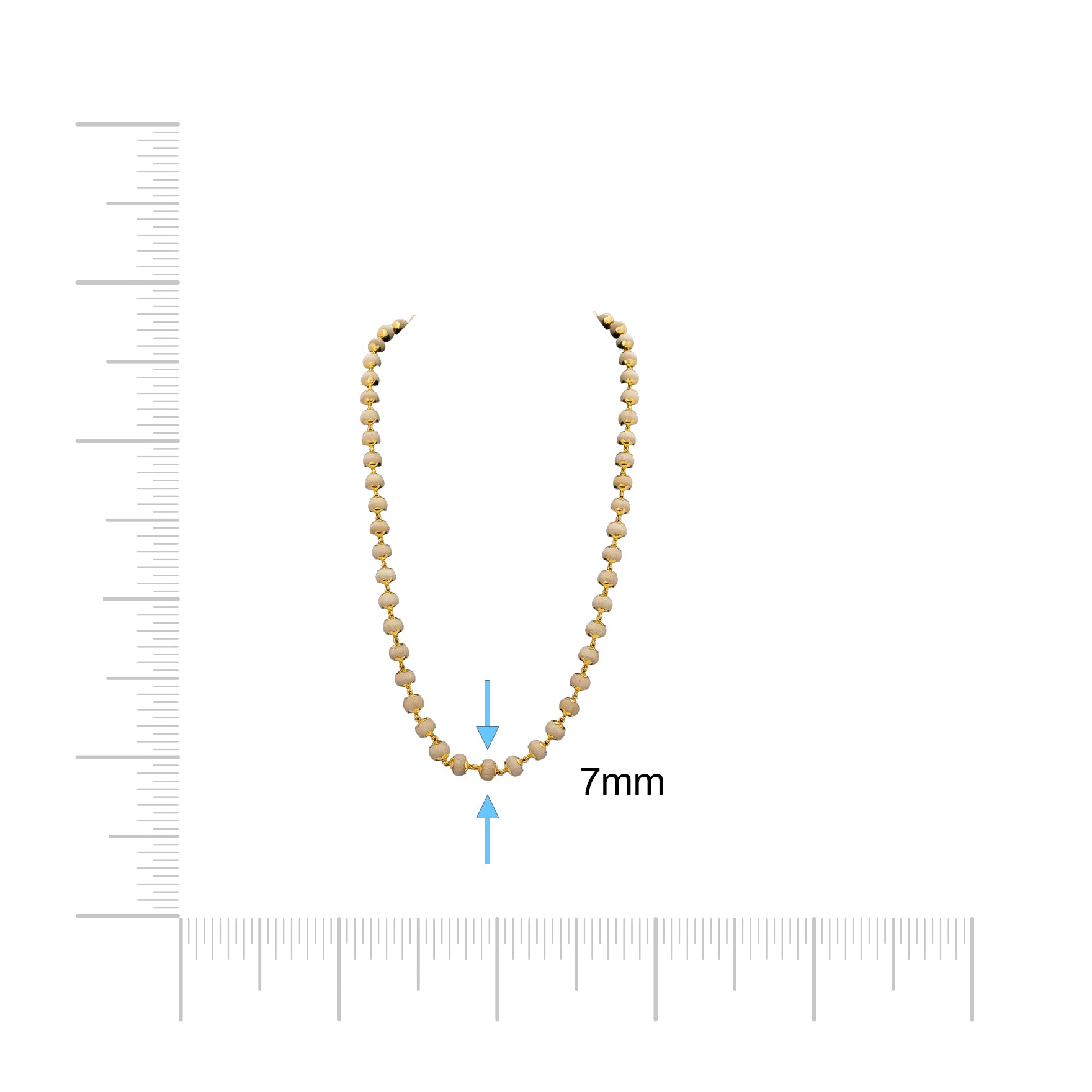 Sacred Tulasi Bead Chain PTUC2a-056