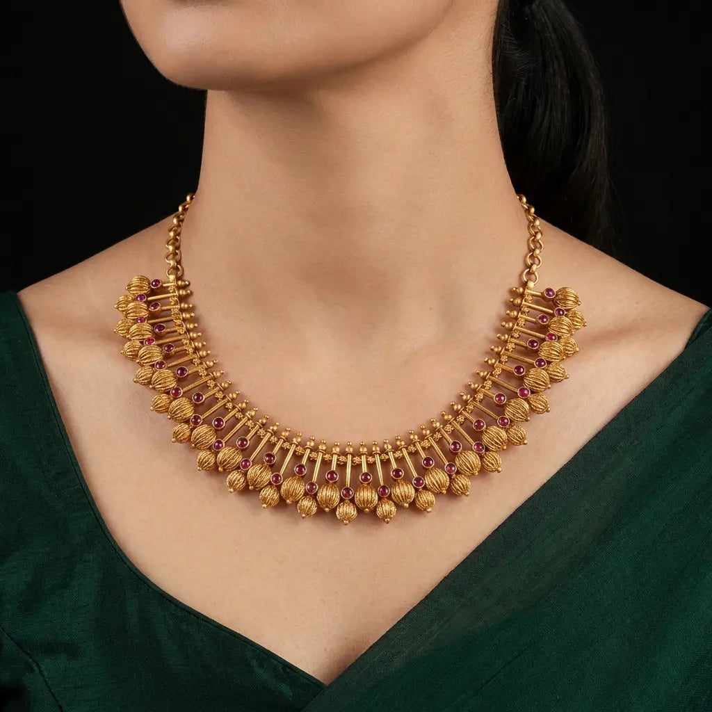 Sreshta Necklace PSGRNSSR12R-0301
