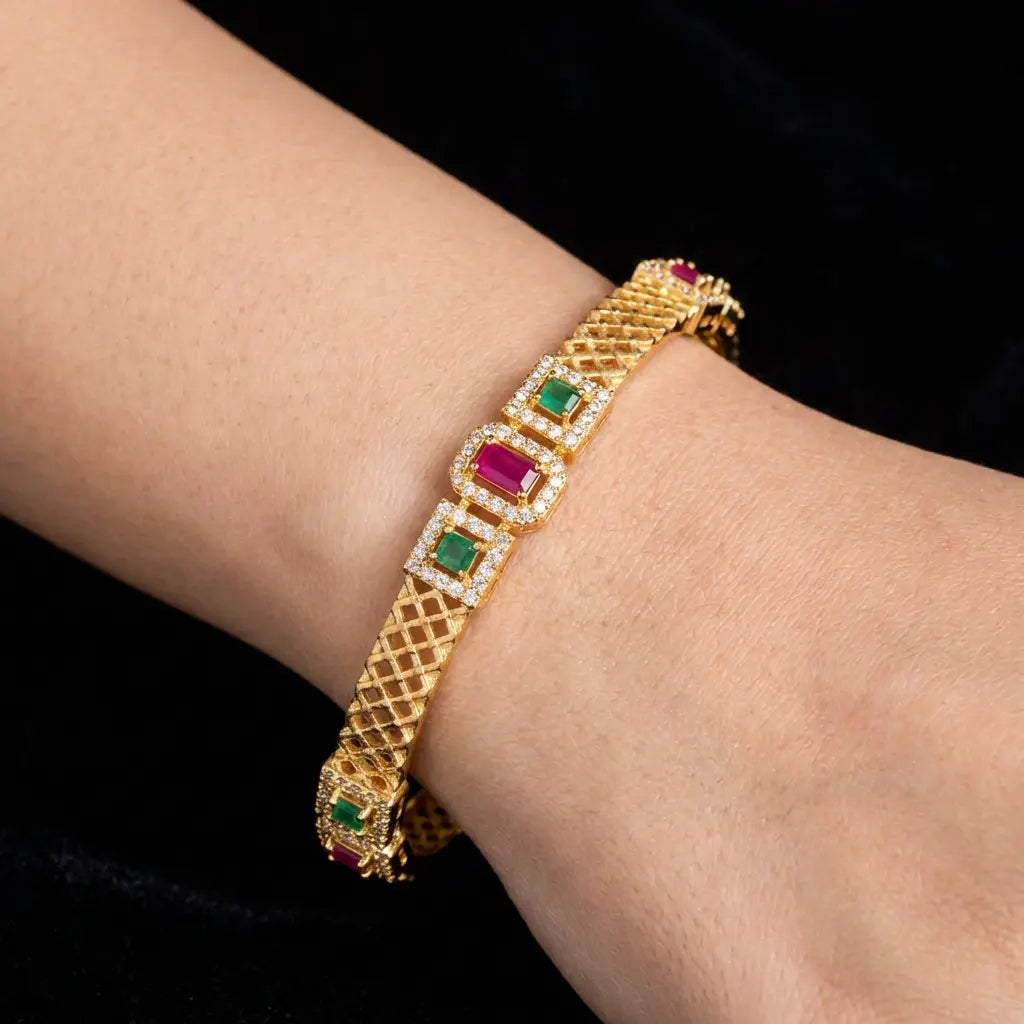 Stone Bangle PSB28WRG-052
