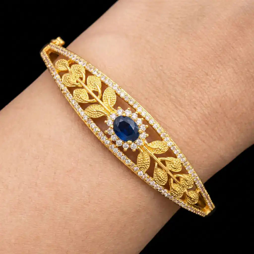 Stone Bracelet Bangle PSBRB11WBL-052