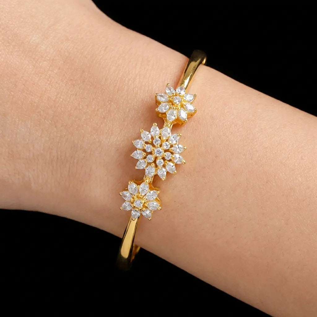 Stone Bracelet Bangle PSBRB14W-052